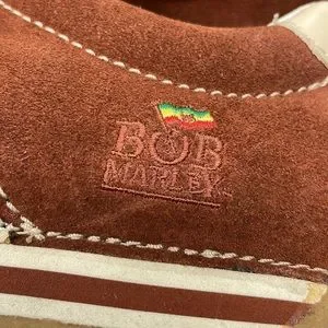 Bob Marley genuine leather loafers men sz 9 Bob Marley Vintage Brand Low Top Leather Shoe Size 9 | eBay main image 3